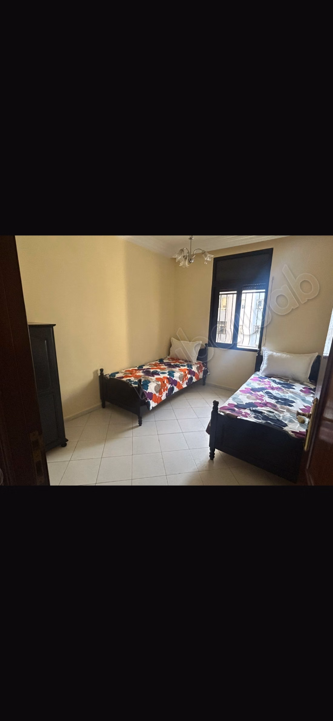 Appartement te huur in Riad Oulad Mtaa. Oppervlakte van 100 m². Goed ingericht