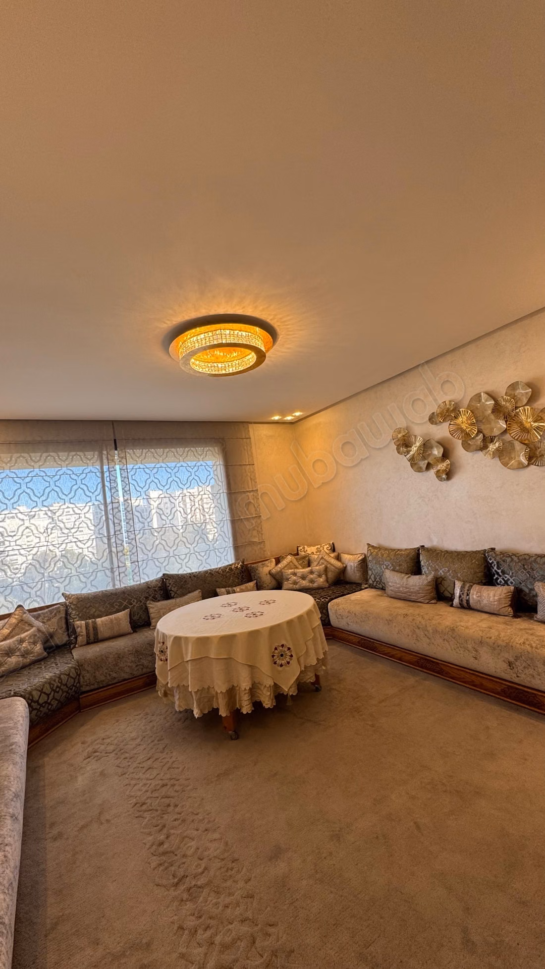Mooie appartement te huur in Riyad. 4 slaapkamers. Goed gemeubileerd