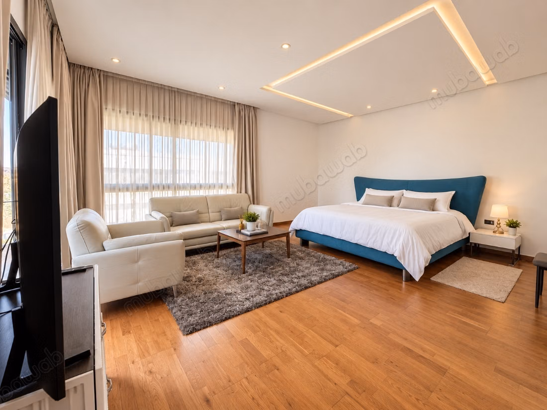 Villa amueblada con piscina en alquiler – El Menzeh