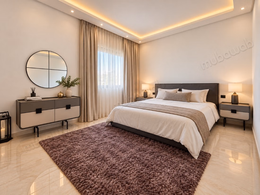 Villa amueblada con piscina en alquiler – El Menzeh