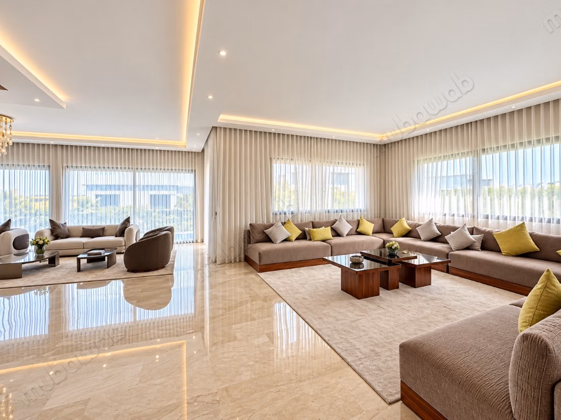 Villa amueblada con piscina en alquiler – El Menzeh
