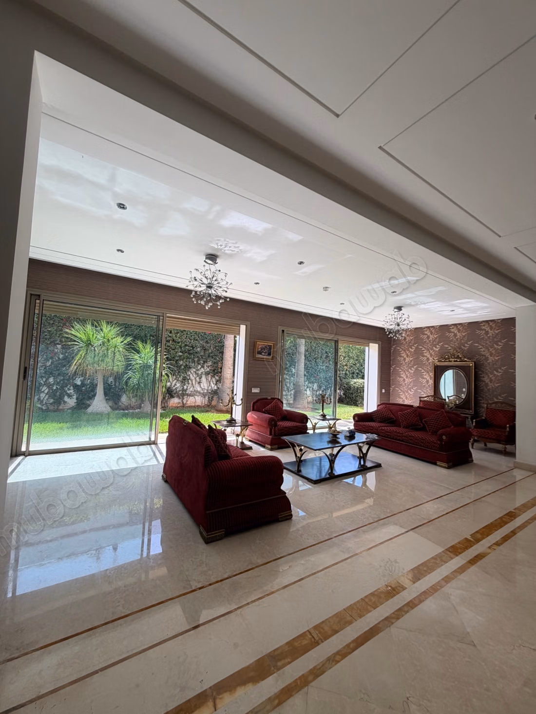 Villa de luxe à louer à Ain Diab. 4 chambres avec vue sur l'océan