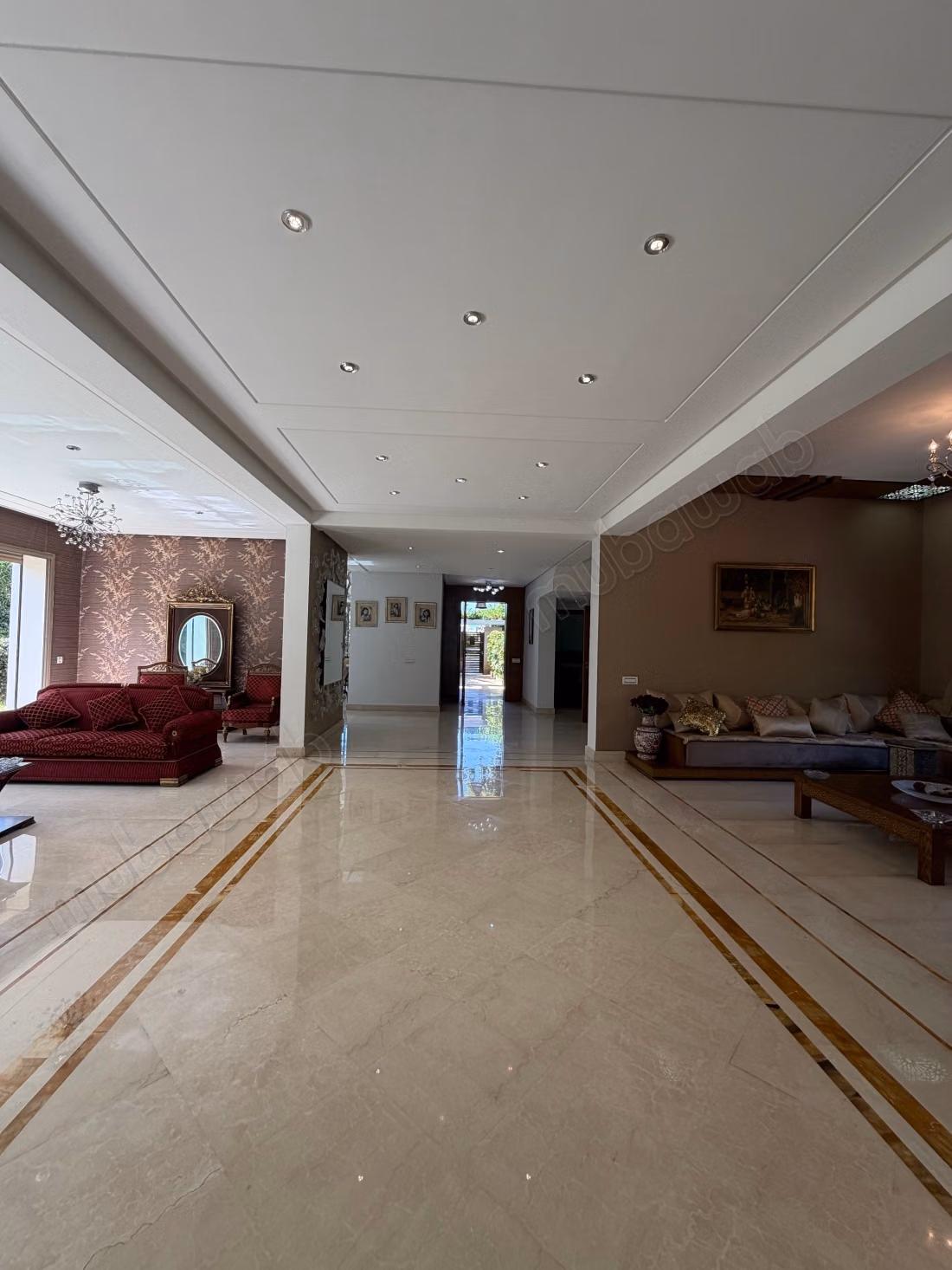 Villa de luxe à louer à Ain Diab. 4 chambres avec vue sur l'océan