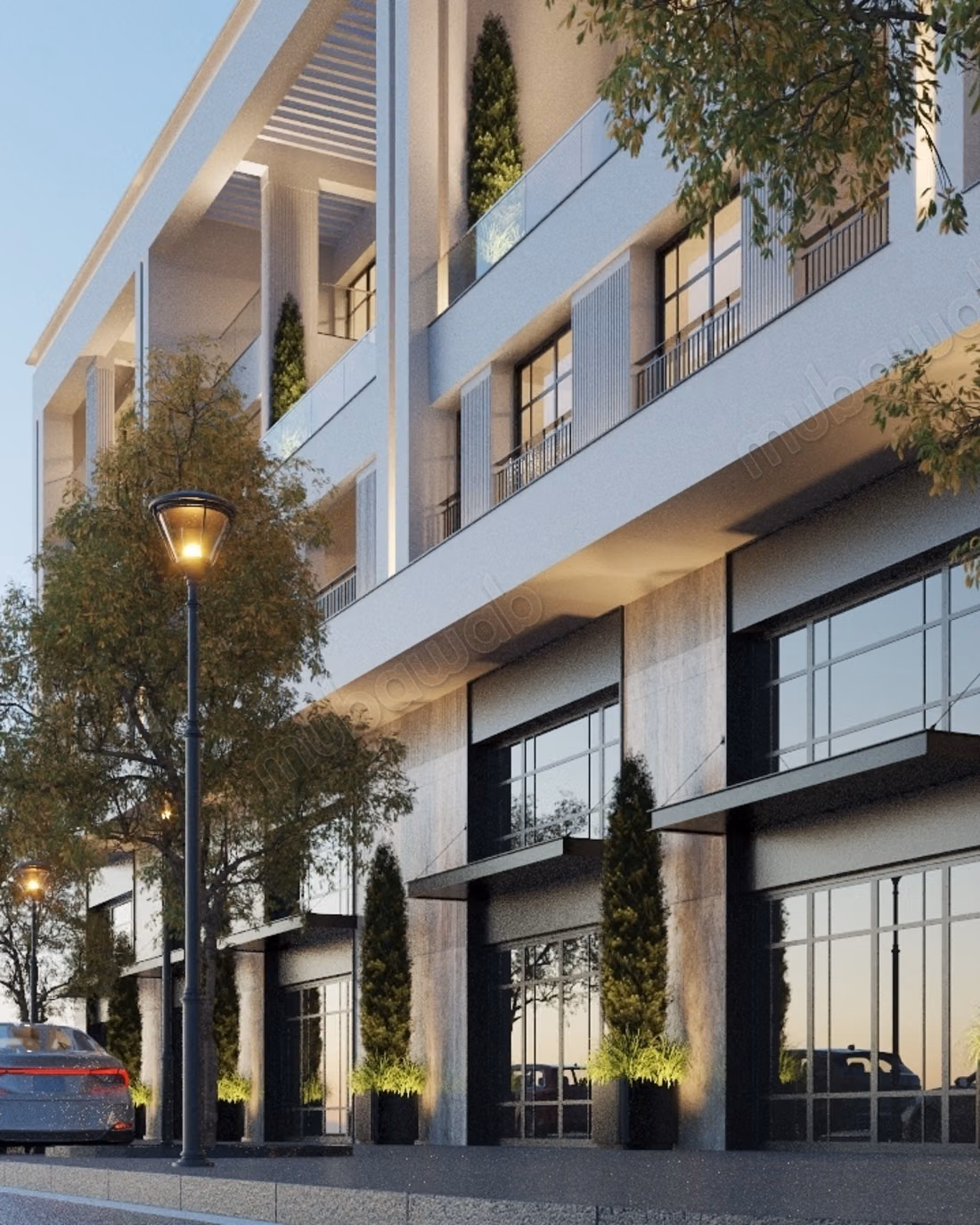 Boutique au RDC de 89m² aux Jardins de Carthage N03