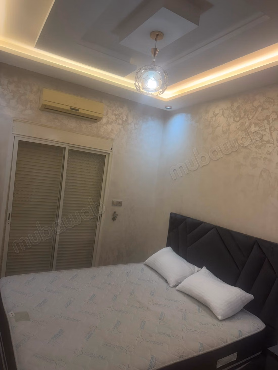 Alquiler de un apartamento en Hay Salam. 2 habitaciones. Bien amueblado