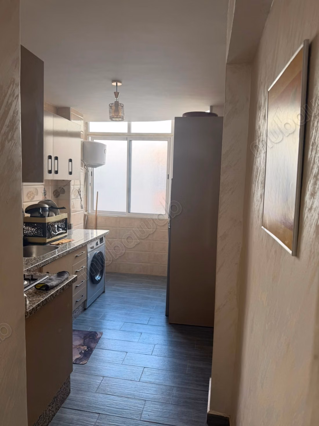 Alquiler de un apartamento en Hay Salam. 2 habitaciones. Bien amueblado
