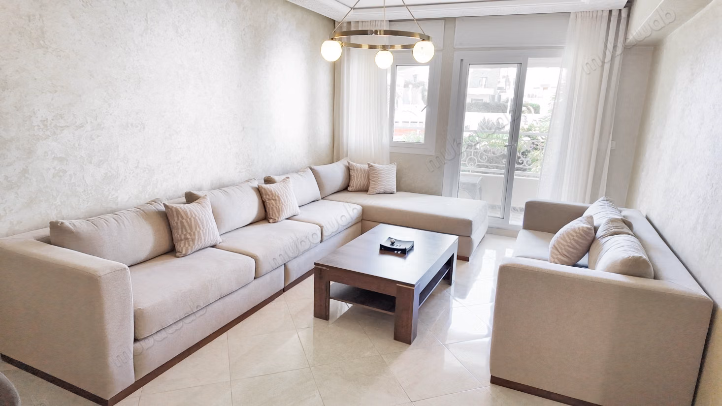 Appartement bien équipé 3 chambres
