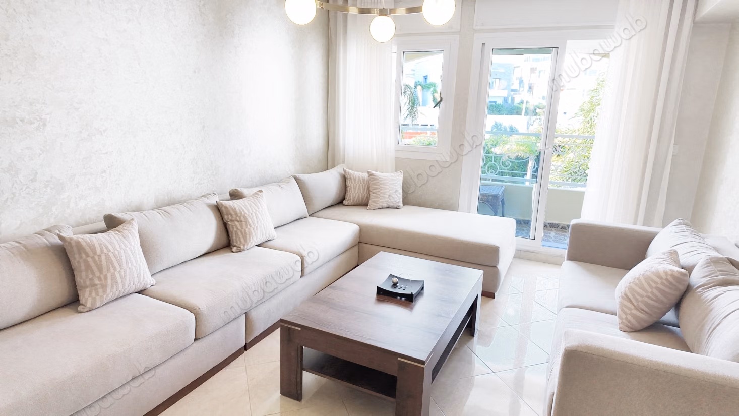Appartement bien équipé 3 chambres