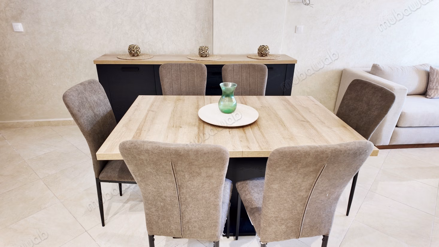 Appartement bien équipé 3 chambres