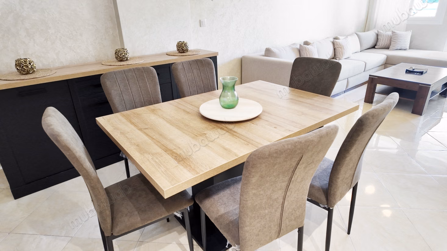 Appartement bien équipé 3 chambres