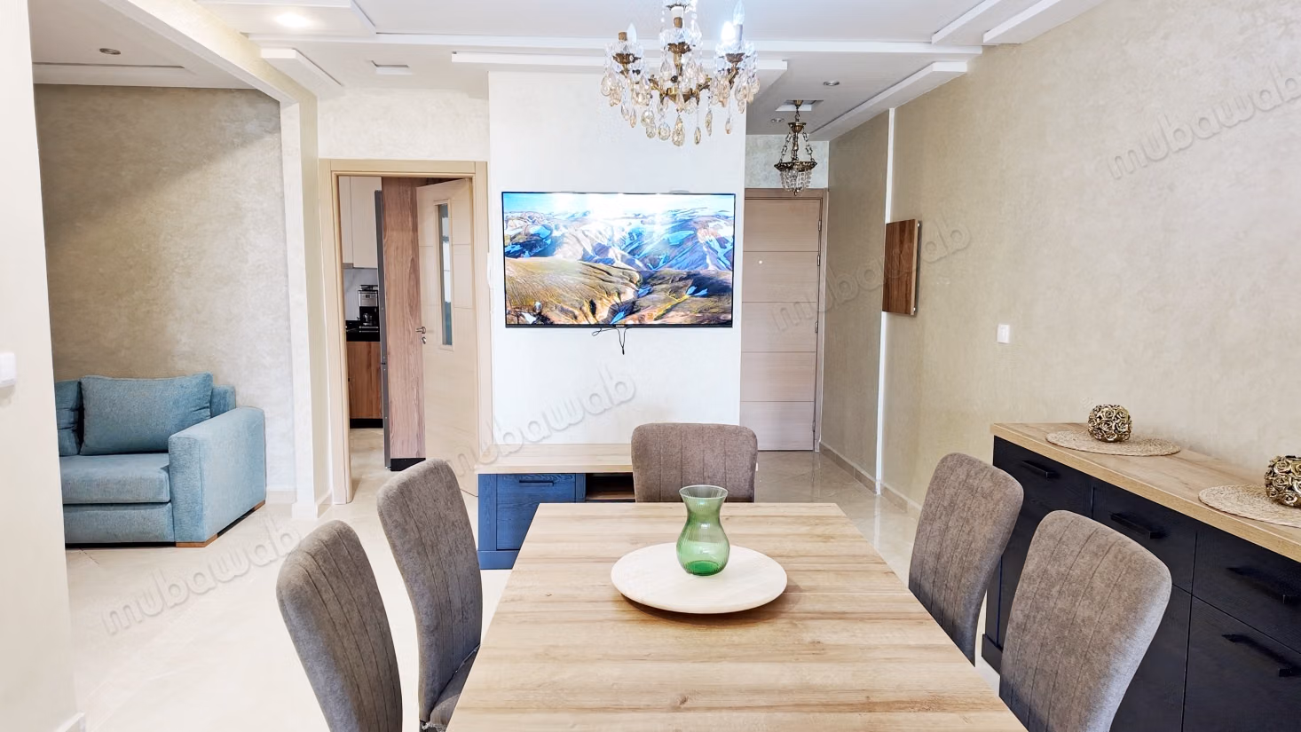 Appartement bien équipé 3 chambres