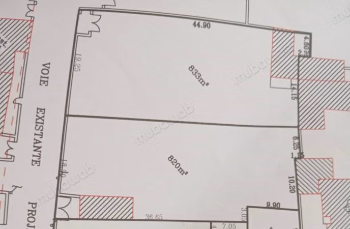 Land 833 m² - Sfax, Mahdia Road KM 4