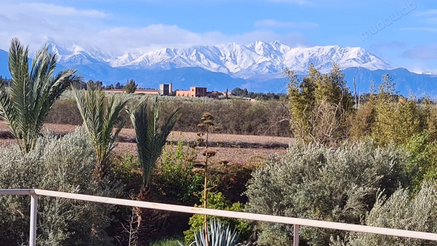 Maison d’hôtes à vendre – Route de l’Ourika