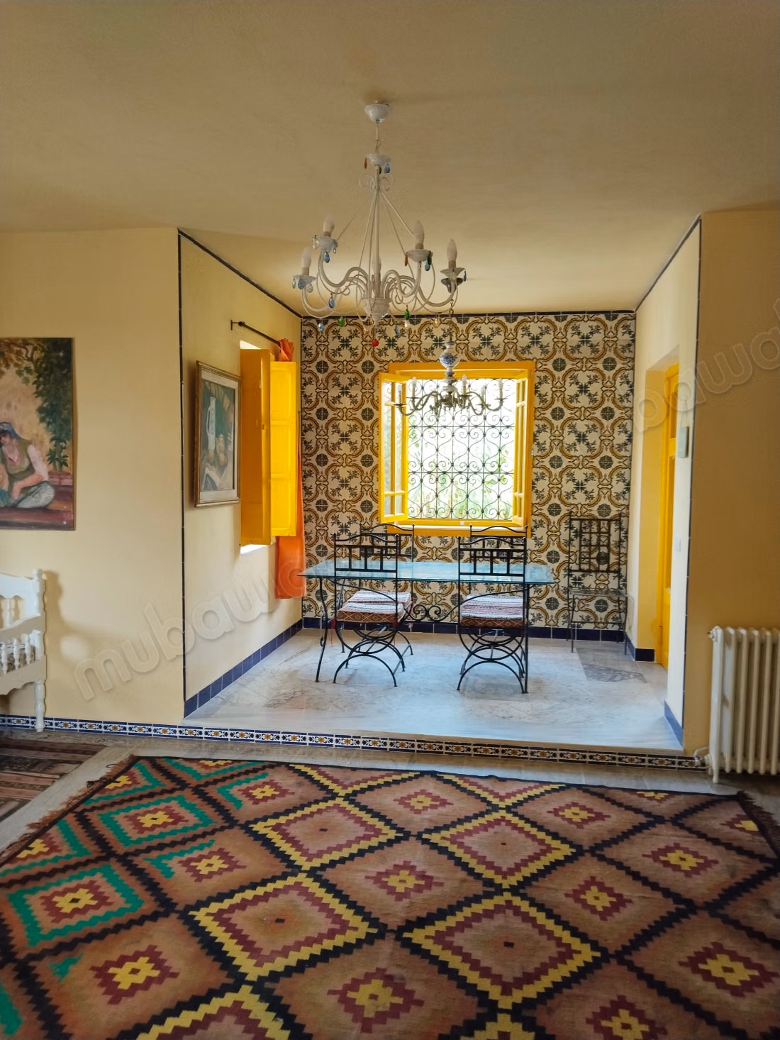 Location villa de luxe à Gammarth Village. 3 pièces. Meublé