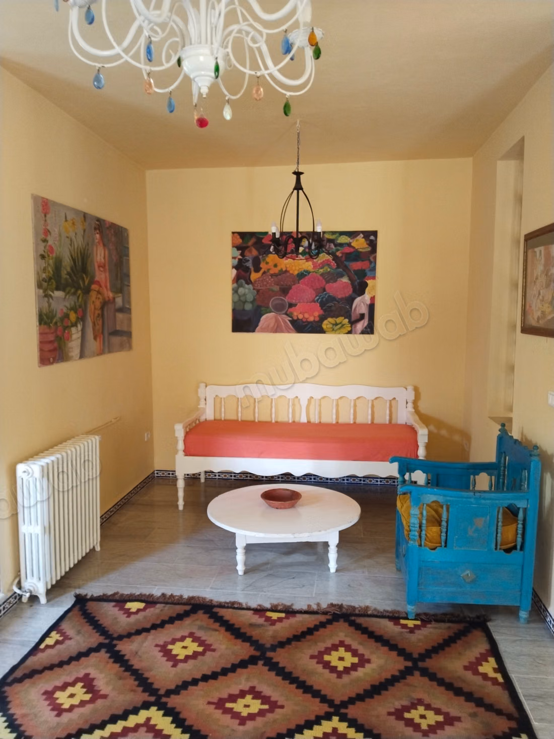 Location villa de luxe à Gammarth Village. 3 pièces. Meublé