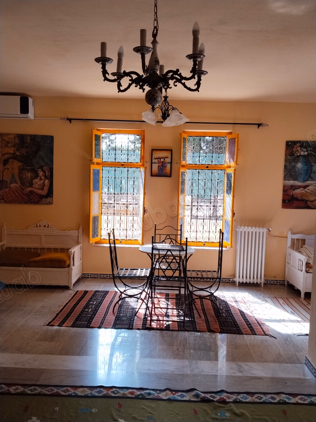 Location villa de luxe à Gammarth Village. 3 pièces. Meublé