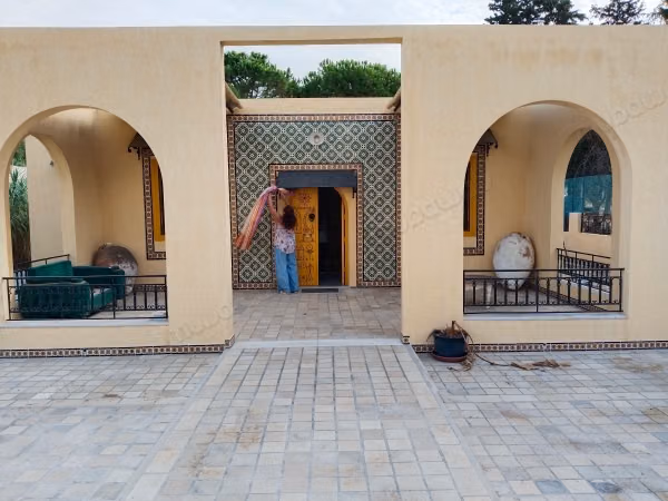 Location villa de luxe à Gammarth Village. 3 pièces. Meublé