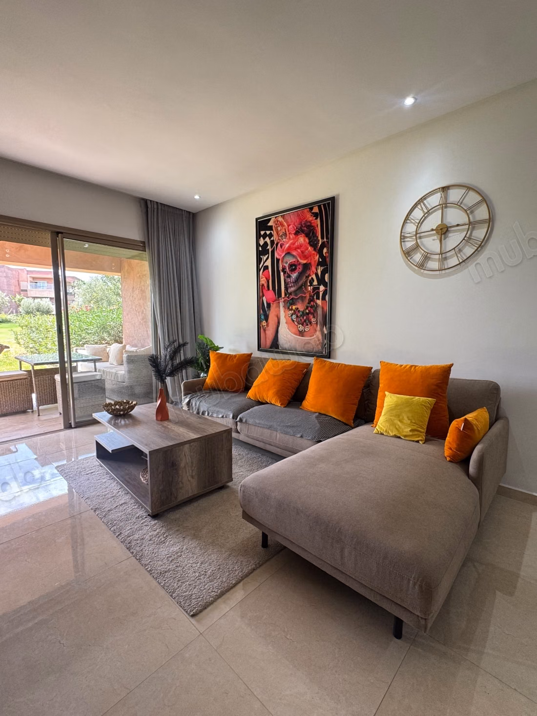 Très bel appartement en location à Agdal. 2 belles chambres. Bien meublé