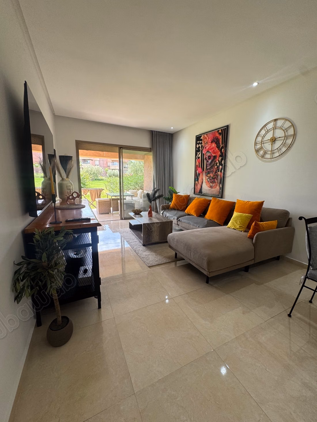 Très bel appartement en location à Agdal. 2 belles chambres. Bien meublé