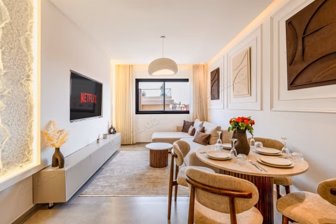 Appartement 1 chambre meublé – Guéliz Centre