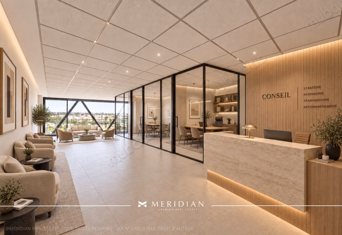 Affitto ufficio moderno arredato e nuovo 73m² Oasis