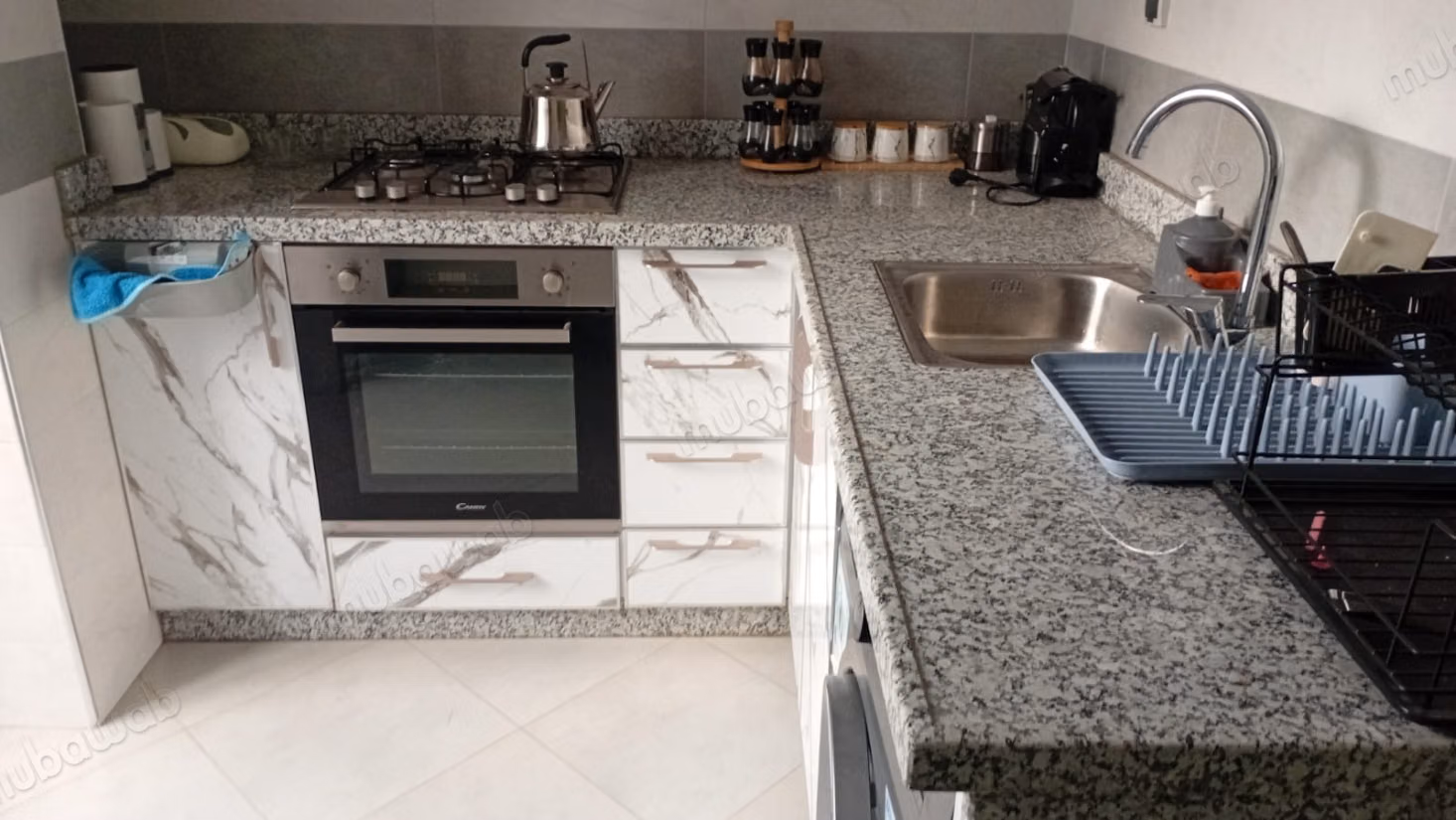 Rental of an apartment in Cité Adrar. 3 rooms. Well furnished