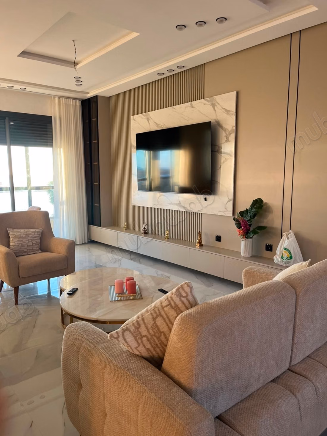 Casa de alto standing en venta en Asilah. Superficie total 180 m². Bien amueblado