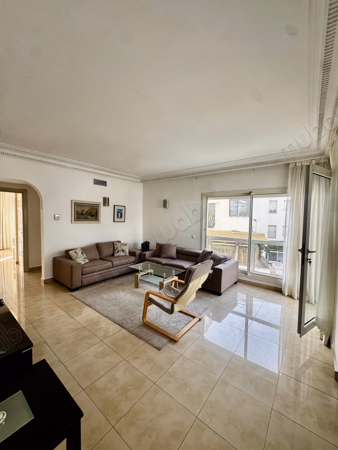 In affitto – appartamento arredato con 2 camere, Gauthier – Avenue Hassan Souktani