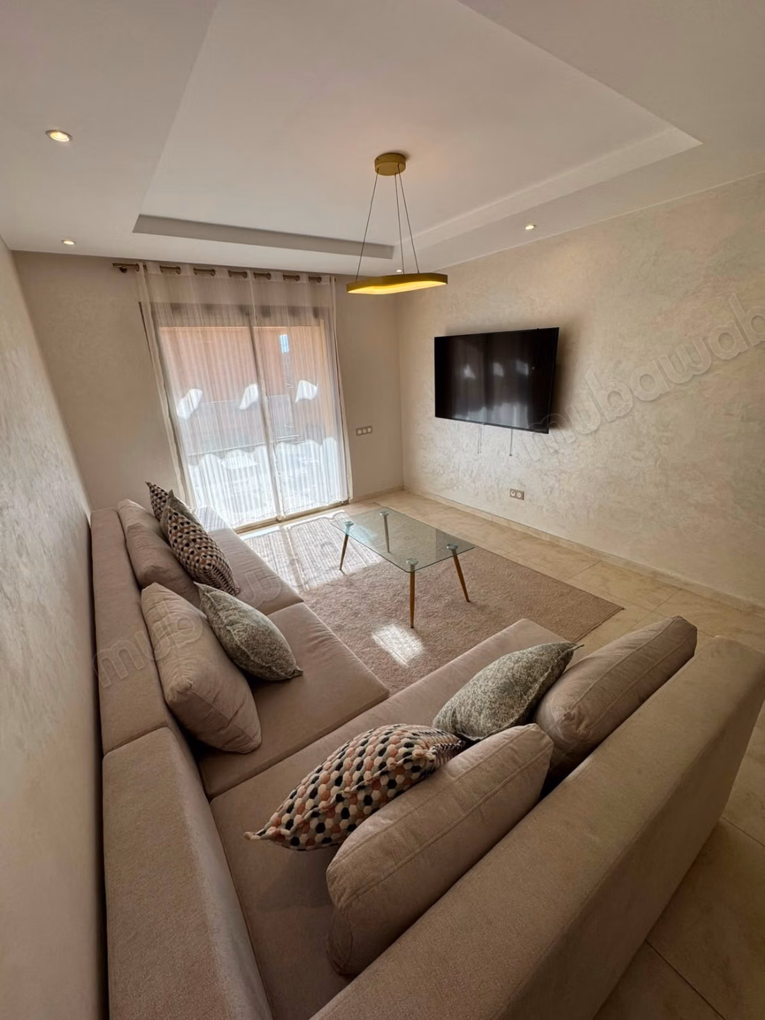 Appartement à louer à Agdal. Superficie totale de 80 m². Meublé