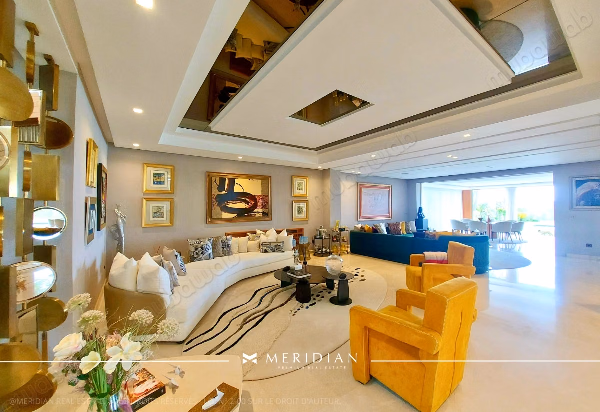 Rare villa moderna frente al golf en La ville Verte