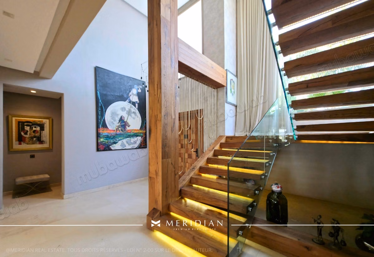 Rare villa moderna frente al golf en La ville Verte