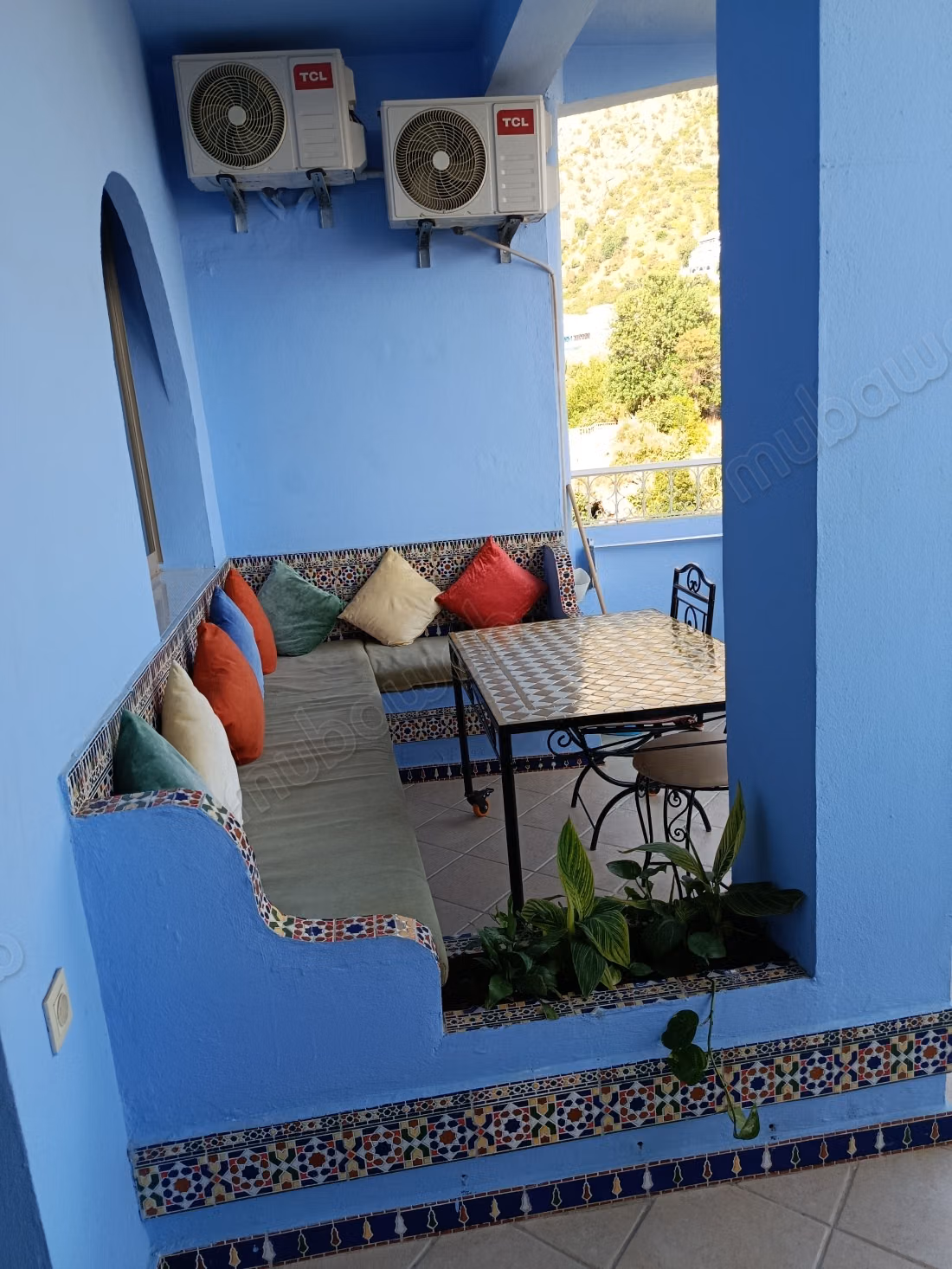 Appartamenti in affitto a Chefchaouen. 2 pezzi confortevoli. Salotto tradizionale e sistema satellitare
