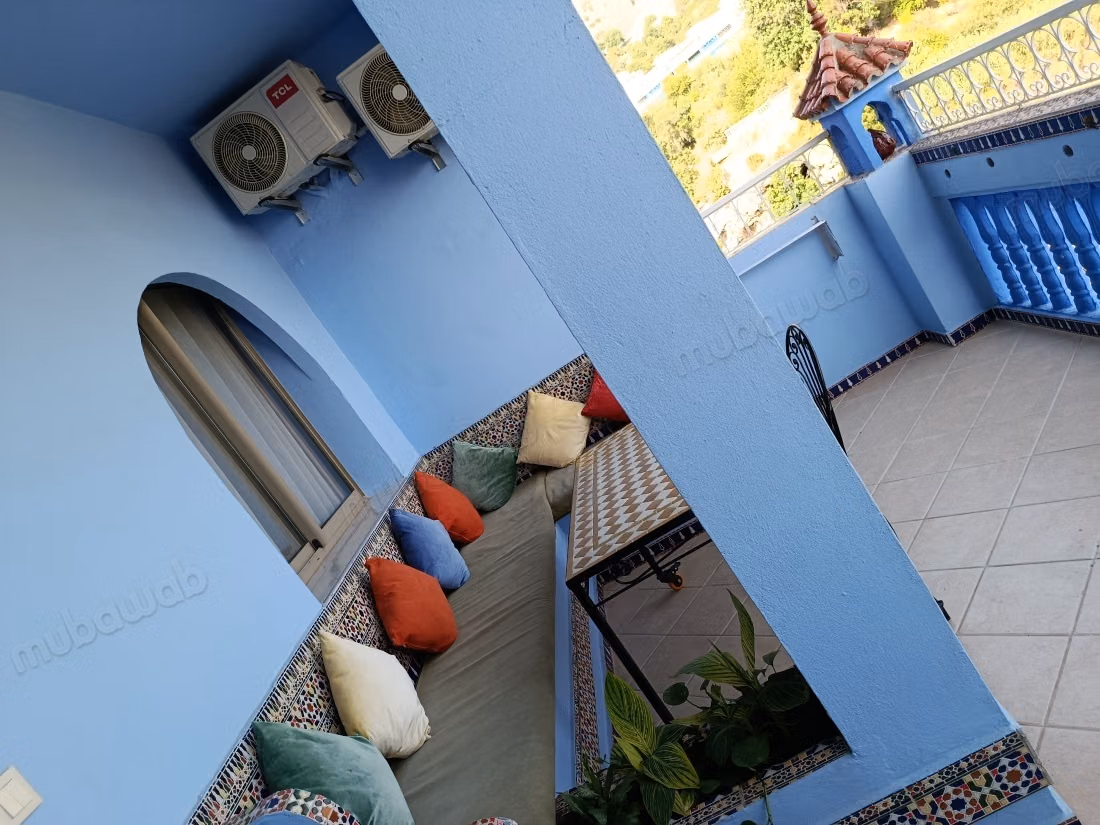 Appartamenti in affitto a Chefchaouen. 2 pezzi confortevoli. Salotto tradizionale e sistema satellitare