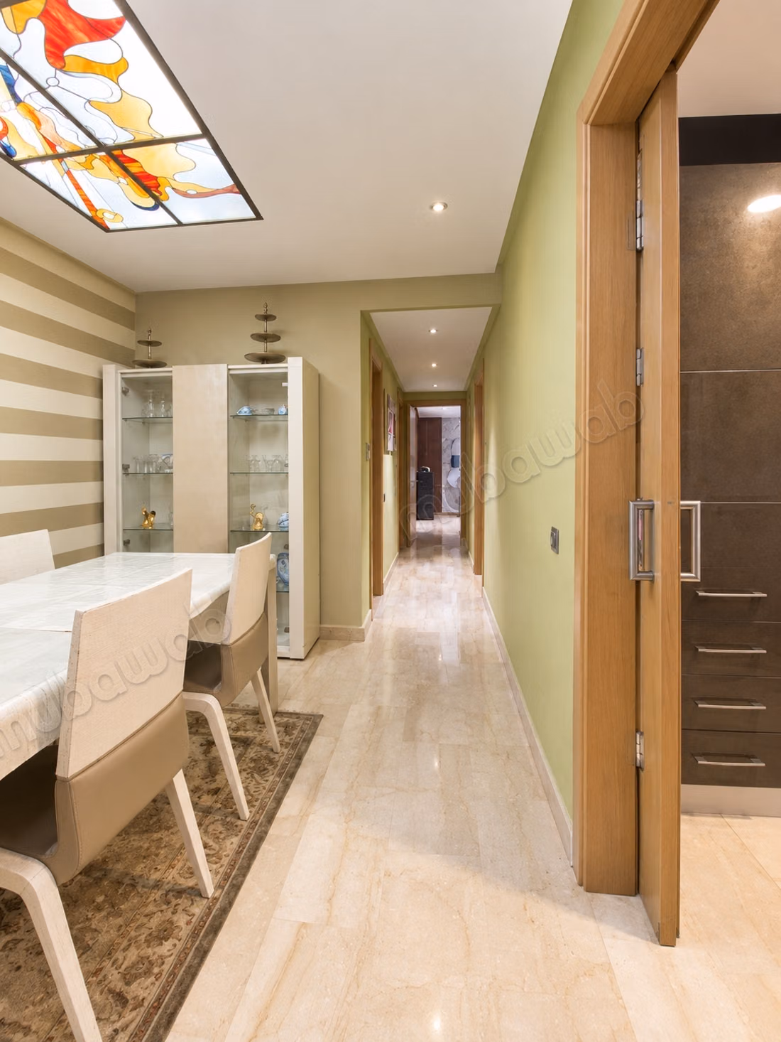 Appartamento arredato con due camere da letto in affitto a Hay Riad, Rabat