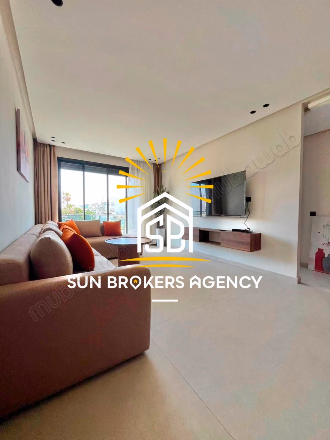 Tres joli bien moderno con palmera, 2 habitaciones nuevas