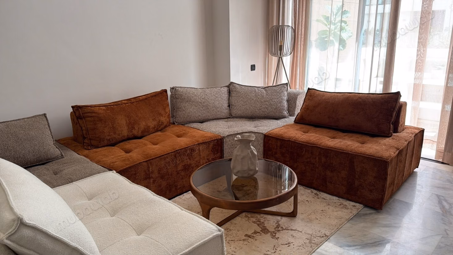 Superbe appartement à louer à Casablanca Finance City.
Superficie 130 m²