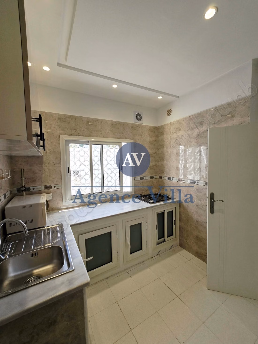 À louer Appartement S3 au RDC à la Marsa