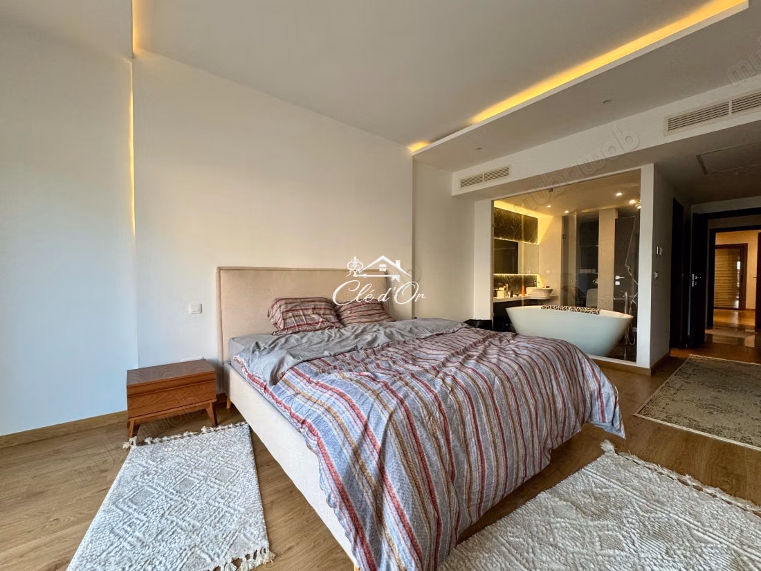 Appartement S2 meublé à louer au Gammarth