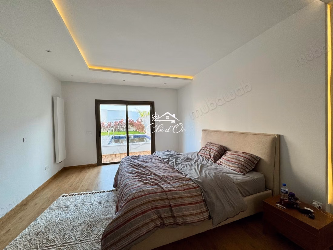 Appartement S2 meublé à louer au Gammarth