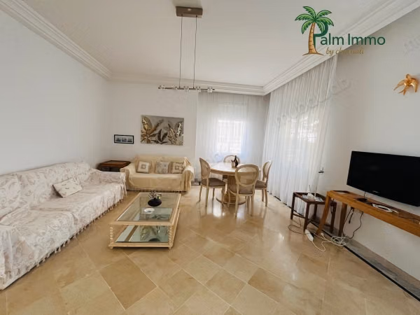 FOR RENT – Furnished S2 Apartment in La Marsa Plage