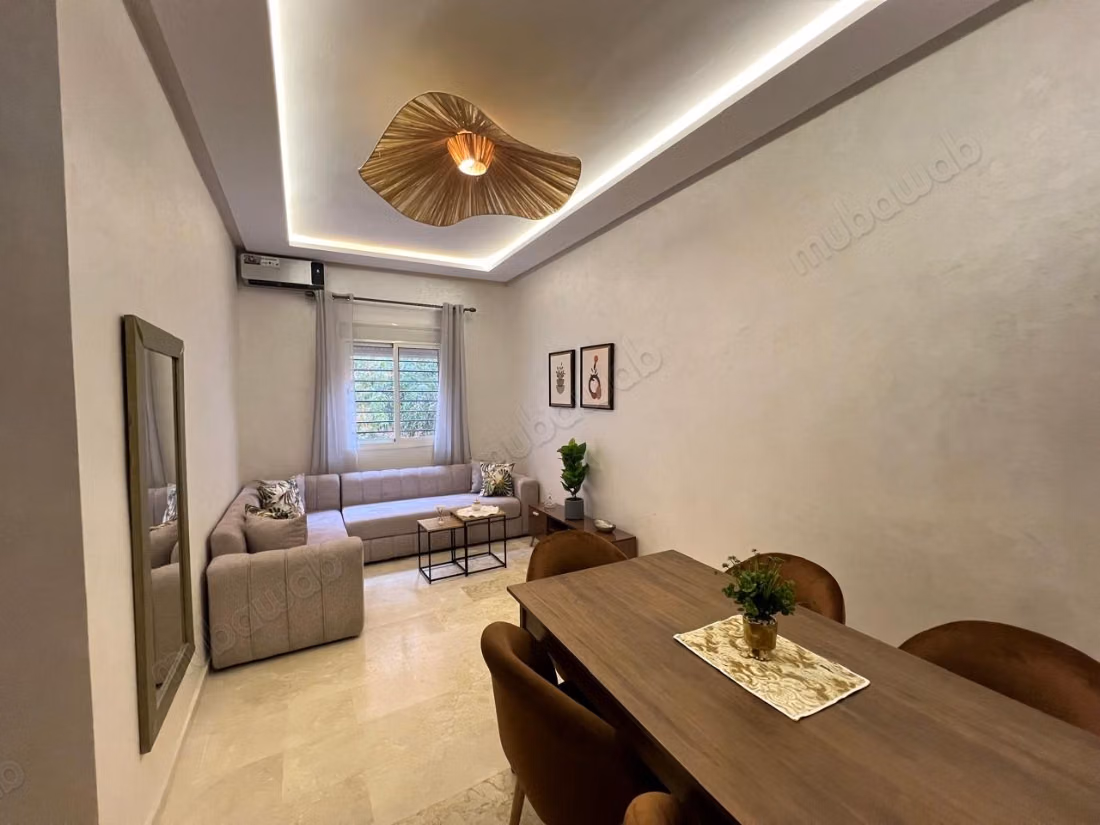 Furnished apartment in a gated community