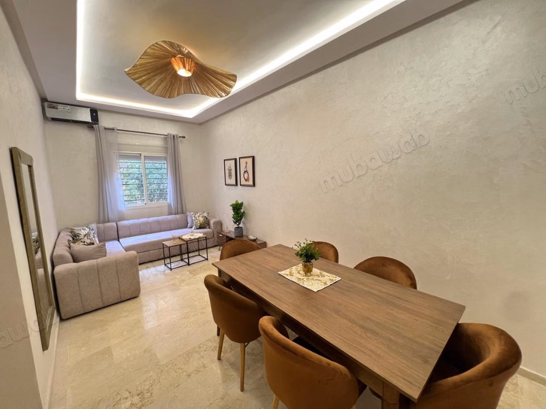 Furnished apartment in a gated community