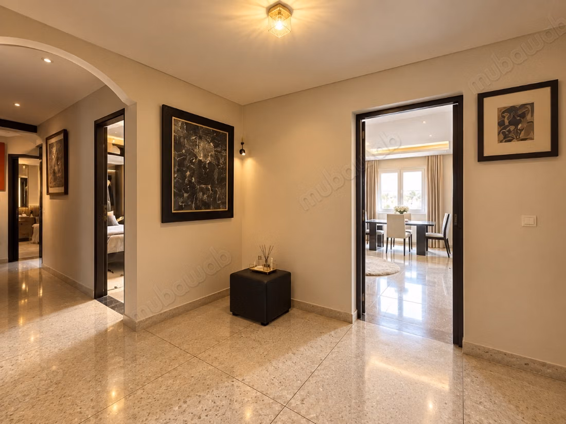Superbe appartement à vendre à Allal Fassi Surface de 127 m². Service de concierge et climatisation — 5