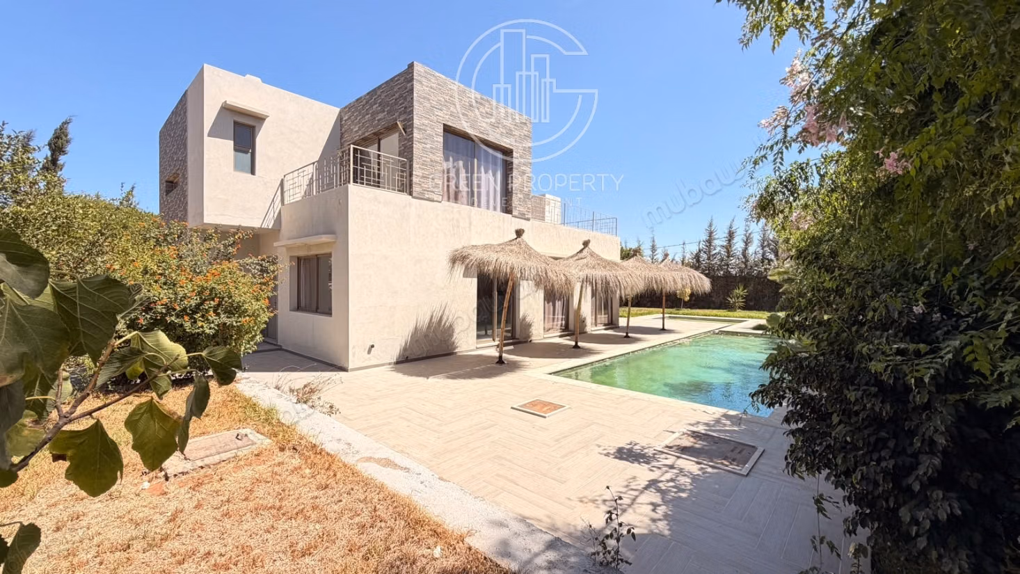 Villa contemporaine en location longue durée