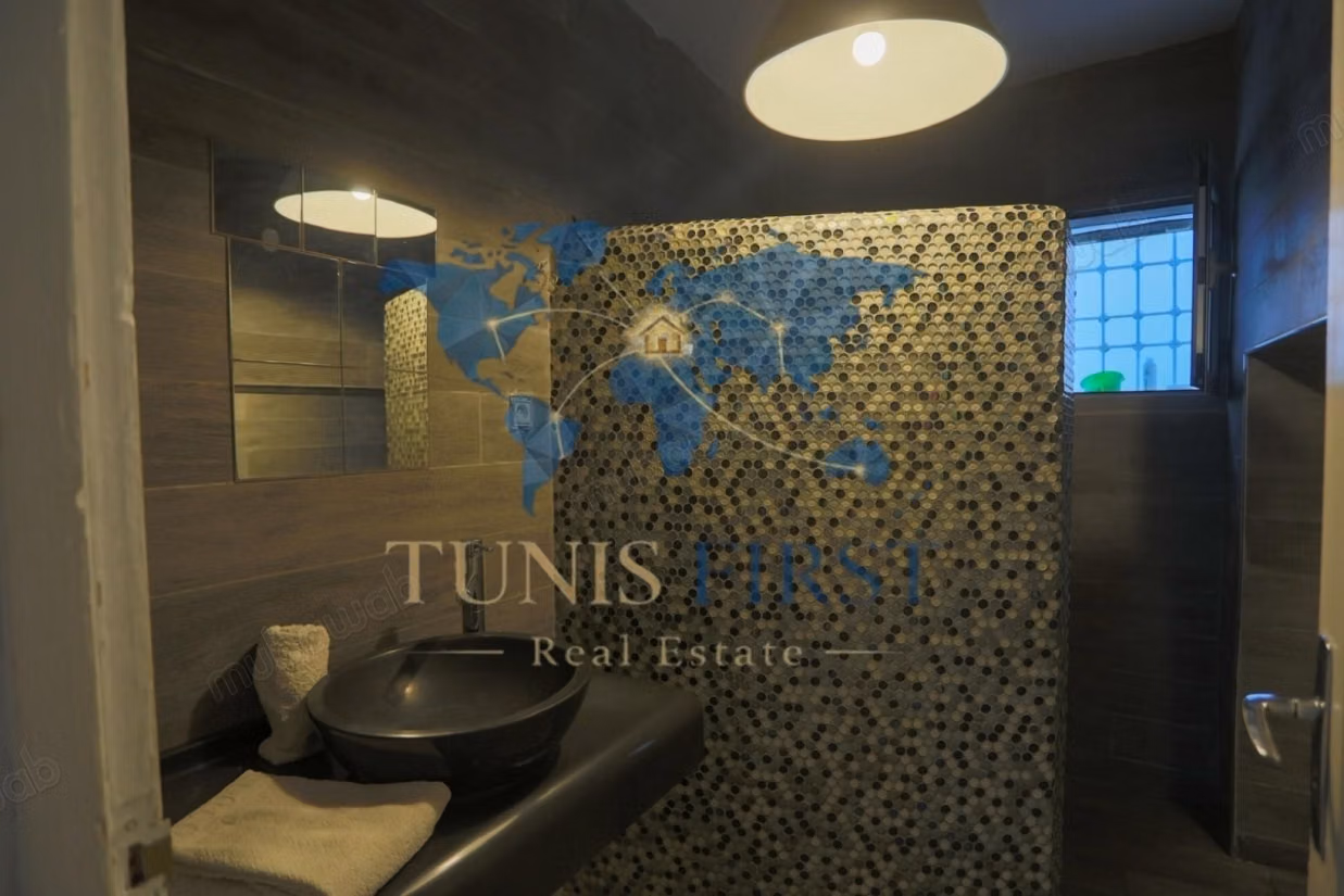 For rent ground floor of furnished villa in Carthage