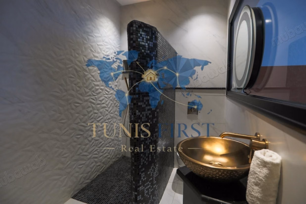 For rent ground floor of furnished villa in Carthage