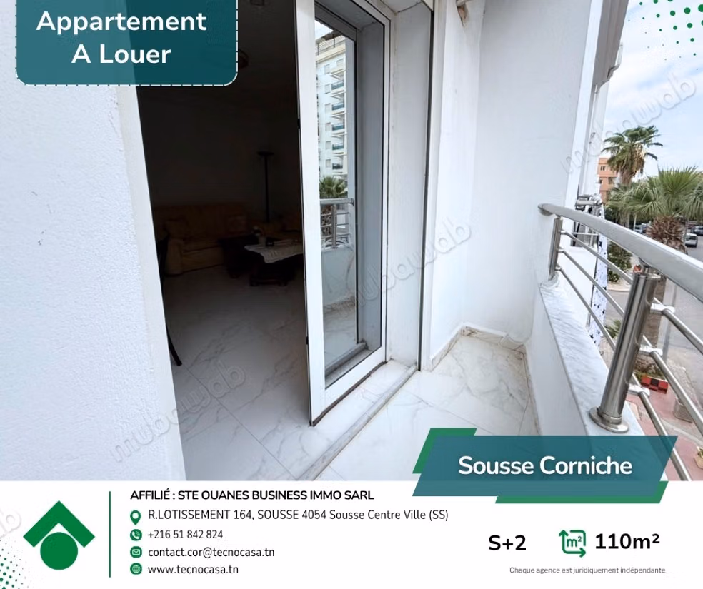 S2 a Corniche, seconda posizione dal mare