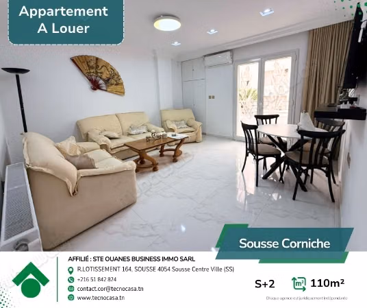 S2 a Corniche, seconda posizione dal mare