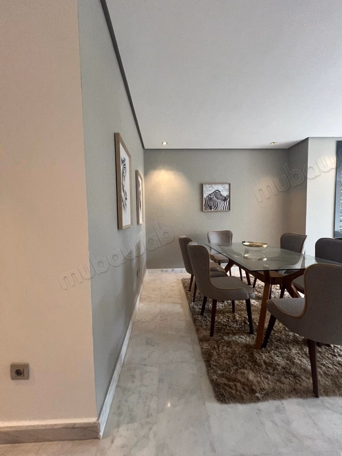 Très bel appartement en location à Ville Verte. 2 chambres meublé. Bien meublé