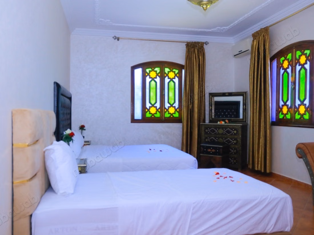 Superbe villa à louer à Route d'Agadir 
Essaouira. 8 chambres. Bien meublé